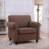 37.4" 1 Seater Sofa - Brown - Image 2