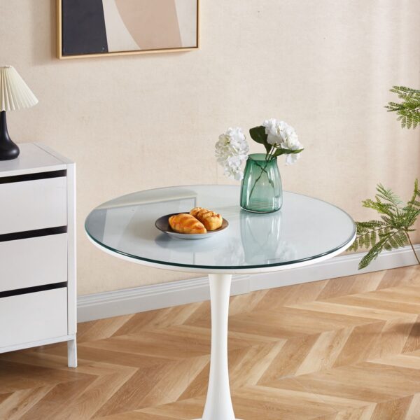 19.68" Tempered Glass Top - Clear