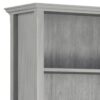 Amherst - 5 Shelf Bookcase - Fog Gray - Image 3