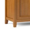 Amherst - Wide TV Media Stand - Light Golden Brown - Image 6