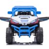 12V7A*1 30W*4 One Button Start, Forward And Backward, High And Low Speed, Music, Front Light, Power Display, Two Doors Can Open, 2.4G R / C, Seat Belt Four Wheel Absorber Kids Ride On Car - Blue - Image 3