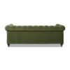 Alto - Tufted Chesterfield Sofa - Olive Green - Image 5