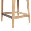 Penny - Round Arched Upholstered Counter Stool (Set of 2) - Travertine Beige - Image 4