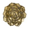 3 Piece Succulent Wall Plaque - Gold - Image 6