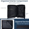 Hardshell Luggage Sets 6 Piece Suitcase Set, Expandable Lightweight Suitcases With Wheels, Tsa Lock - Blue - Image 18