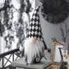 Gnome Decor, For Halloween Decor - Black / White - Image 8