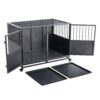 Heavy Duty Dog Crate - Silver Gray - Image 27