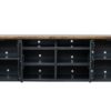 Essex - TV Stand Console For TVs Up To 100" - Black, Whiskey - Image 2