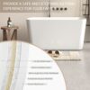 49'' Acrylic Freestanding Soaking Bathtub, Square-Shape Japanese Soaking Hot Tub, Sit-In Design With Chrome Overflow And Drain For Express Delivery 23Amazing-49 (W1920P179228) - Glossy White - Image 4