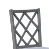 Carlisle - 5 Piece Extendable Wood Dining Set With Upholstered Seat Cushion (Set of 5) - Gray - Image 6