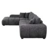 Chosen - Sectional Sofa With Toss Pillows And 1 Chaise - Gray - Image 4