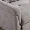 Hannah - Woven Convertible Armchair - Gray - Image 3