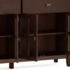 Artisan - Large 4 Door Sideboard Buffet - Russet Brown - Image 4