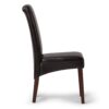 Avalon - Deluxe Parson Dining Chair (Set of 2) - Tanners Brown - Image 3