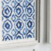 Hanging Sculptures, Modern Wall Art Decor (Set of 2) - White / Blue - Image 6