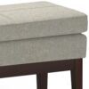 Carlson - Small Ottoman Bench - Greige - Image 8
