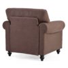 37.4" 1 Seater Sofa - Brown - Image 8