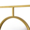 3 Mirror Piece Wall Mirror InRectangular Frame, Home Wall Decor For Bedroom Living Room - Gold - Image 10