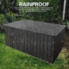 Out Door Metal Storage Box Store Medium - Black - Image 4