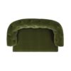 Kiki - Chesterfield Dog Sofa Bed, Medium - Olive Green - Image 2