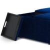 Avalon - Square Coffee Table Storage Ottoman - Blue - Image 5