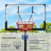 Portable Basketball Hoop Basketball System 4.76-10Ft Height Adjustable For Youth Adults LED Basketball Hoop Lights, Colorful Lights, Waterproof, Super Bright To Play At Night Outdoors, Good Gift For Kid - Black - Image 7