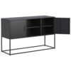 Modern Sideboard Buffet With Plenty Of Storage Space, Anti-Tilt Mechanism, Elegant Handles, Silent Magnetic Closure And Eco-Friendly Finish For Kitchen, Dining Room And Living Room - Black - Image 17