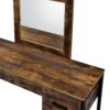 Juvanth - Rustic Vanity Desk Mirror - Oak - Image 3