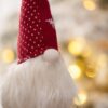 Christmas Gnomes Decorations, Christmas Table Home Ornaments For Holiday Party Gifts (Set of 2) - White / Red - Image 5
