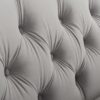 Ken - Upholstered Button Tufted Sofa - Opal Gray - Image 9