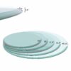 30" Round Tempered Glass Table Top Clear Glass 2 / 5" Thick Beveled Polished Edge - Transparent - Image 2