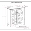Artisan - Medium Storage Cabinet - Distressed Gray - Image 2