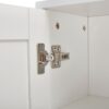 Home Bathroom Shelf Over-The-Toilet, Bathroom Spacesaver, Bathroom Storage Cabinet Organizer - White - Image 8
