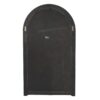 Arch Wood Wall Mirror - Brown Antique White - Image 12