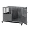 Heavy Duty Dog Crate - Silver Gray - Image 23