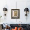 Lucian - Framed Antiqued Sculpture Print - Multicolor - Image 4