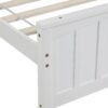 Twin Size Platform Bed - White - Image 6