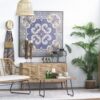 Large Wall Art Panel, Square Wall Decor For Living Room Dining Room Office - Multicolor - Image 3