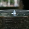 Indoor Outdoor Polyresin Water Fountain, Unique Broken Urn Fountain Chic Dynamic Modern Design With Light For Garden, Lawn, Backyard, Porch - Gray - Image 5