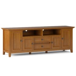 Amherst - Wide TV Media Stand - Light Golden Brown