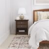 Amherst - Bedside Table - Natural Aged Brown - Image 8