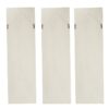 Large Wall Art Panel, Rectangle Wall Sculpture, Wall Decor For Living Room Dining Room Office Bedroom (Set of 3) - White - Image 12