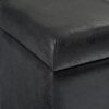Dover - Storage Ottoman Bench - Distressed Black - Image 7
