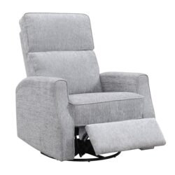 Tavor - Swivel Gliding Recliner - Gray