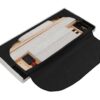 King Size Upholstered Platform Bed - Minky Stone - Image 9