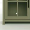 Vineyard - 67" TV Stand Console For TVs Up To 80" - Sage Green And Fruitwood - Image 4