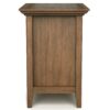 Amherst - Bedside Table - Rustic Natural Aged Brown - Image 3