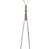 Reclaimed Wood And Metal Freestanding Coat Rack With Hooks Use In Bedroom, Living Room - Natural - Image 3