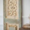 Large Wooden Rectangle Hanging Panel Decorative Wall Sculpture, Carved Wall Art - Beige - Image 5