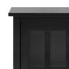 Warm Shaker - Low Storage Cabinet - Black - Image 5